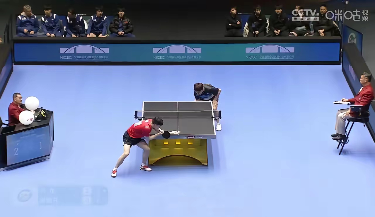 日本乒乓球队碾压波兰乒乓球队，马龙制霸全场的简单介绍